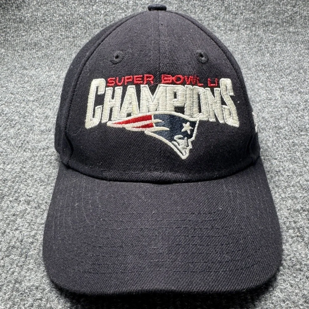 New England Patriots New Era Hat Youth Navy Blue Super Bowl LI Champions